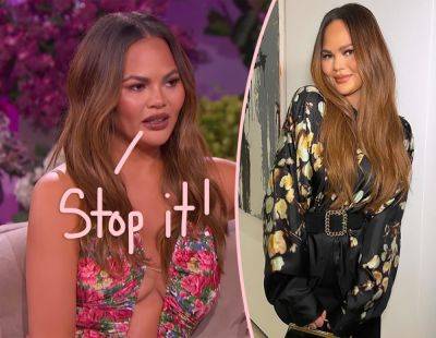 Chrissy Teigen Fires Back At Medical Professional Who Accused Her Of Having Fillers! - perezhilton.com