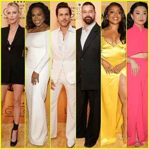 Charlize Theron, Ricky Martin, & More Stars Attend Critics Choice Celebration of LGBTQ+ Cinema & Television - See the Photos! - www.justjared.com - Los Angeles - Jordan