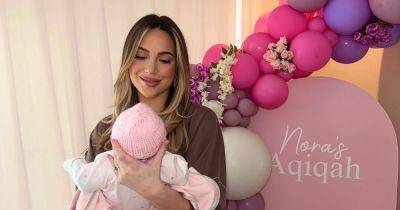 Real Housewives of Cheshire star Paige Chohan confirms daughter's full name as baby's head shaved in moving moment - www.manchestereveningnews.co.uk - Manchester