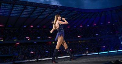 Taylor Swift wows Edinburgh crowd in the rain on last night of Scotland tour - www.dailyrecord.co.uk - Scotland - USA - Taylor - county Swift