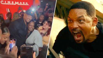 Will Smith Incites Fan Frenzy At Cinemark After Sneaking Into ‘Bad Boys: Ride Or Die’ Screening - deadline.com - county Baldwin