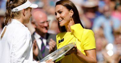 Kate Middleton's surprising 5-word statement over why she gave up tennis – as Wimbledon begins - www.ok.co.uk - Charlotte